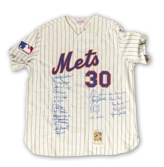 1969 New York Mets Team Signed Jersey
